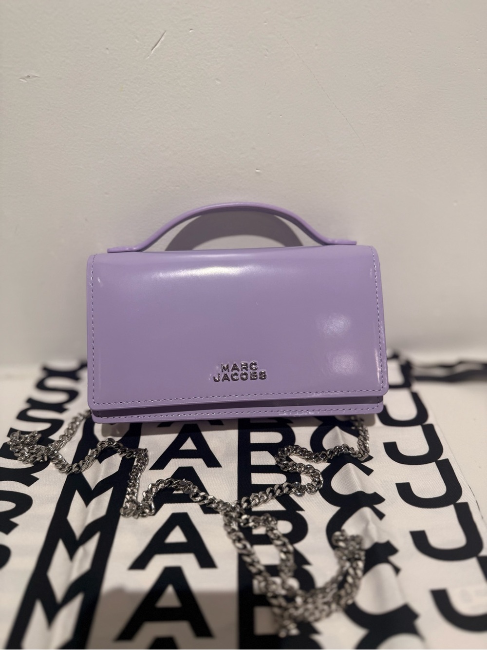 THE GLAM MIRROR MINI BAG - orchid